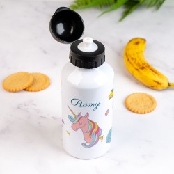 Botella de agua para personalizar - Unicornio. n3