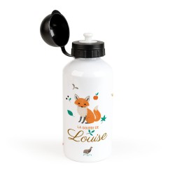 Botella de agua para personalizar - Animales del Bosque. n1