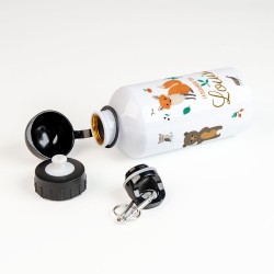 Botella de agua para personalizar - Animales del Bosque. n4
