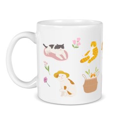 Taza para personalizar - Gatos. n1