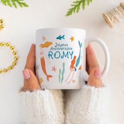 Taza para personalizar - Sirenas. n3