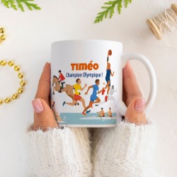 Taza para personalizar - Los campeones. n3