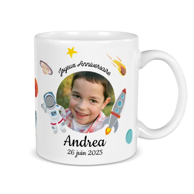 Taza para personalizar - Espacio para fotos 