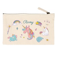 Estuche personalizado - Unicornio arcoíris