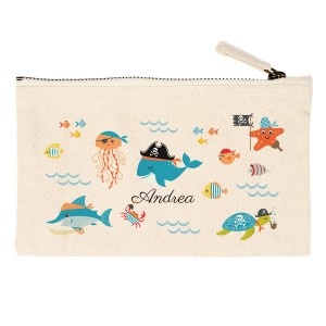 Estuche personalizado - Ballena pirata