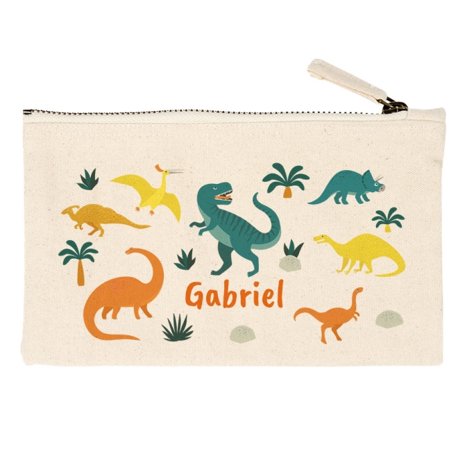 Estuche personalizado - Dinosaurios 