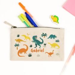 Estuche personalizado - Dinosaurios. n1