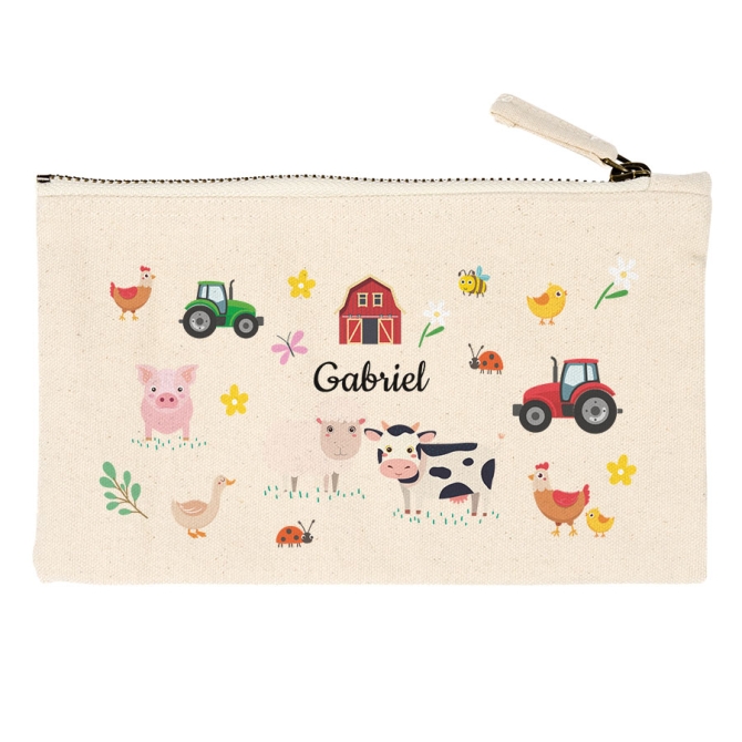 Estuche personalizado - Animales de granja 