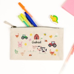 Estuche personalizado - Animales de granja. n1