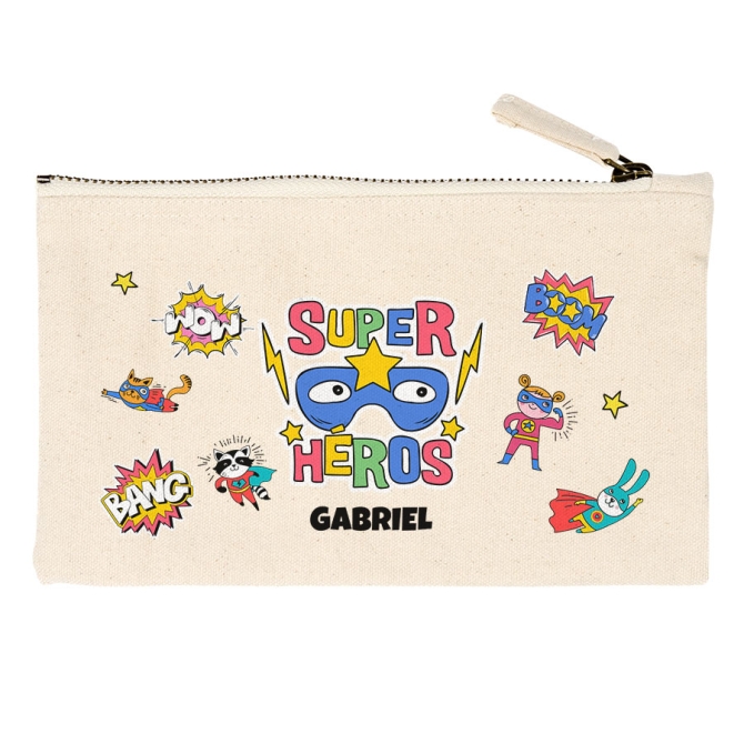 Estuche personalizable - Superhroes 