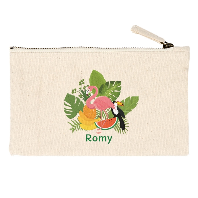 Estuche personalizable - Tropical 