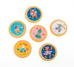 Galletas personalizadas Coleccin Funky Christmas - 10 galletas. n1