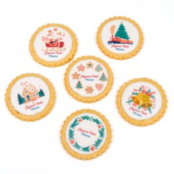 Galletas personalizadas Cosy Christmas Collection - 10 galletas. n1