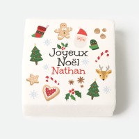 12 Malvaviscos Personalizados - Joli Nol