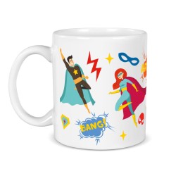 Taza para personalizar - Team Super Heroes. n°1