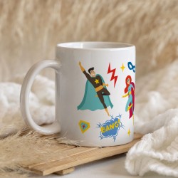 Taza para personalizar - Team Super Heroes. n°2