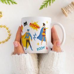 Taza para personalizar - Team Super Heroes. n°3