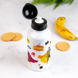 Botella de agua para personalizar - Team Super Heroes. n3