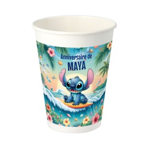 8 Tazas para personalizar - Stitch Hawaii