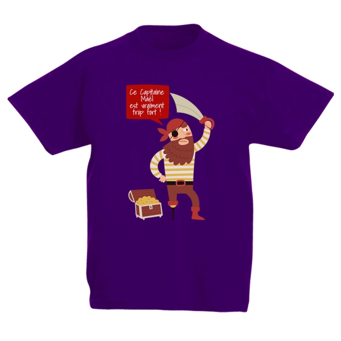 Camiseta para personalizar - Pirata 