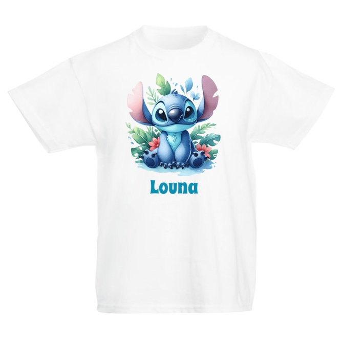 Camiseta personalizable - Stitch 