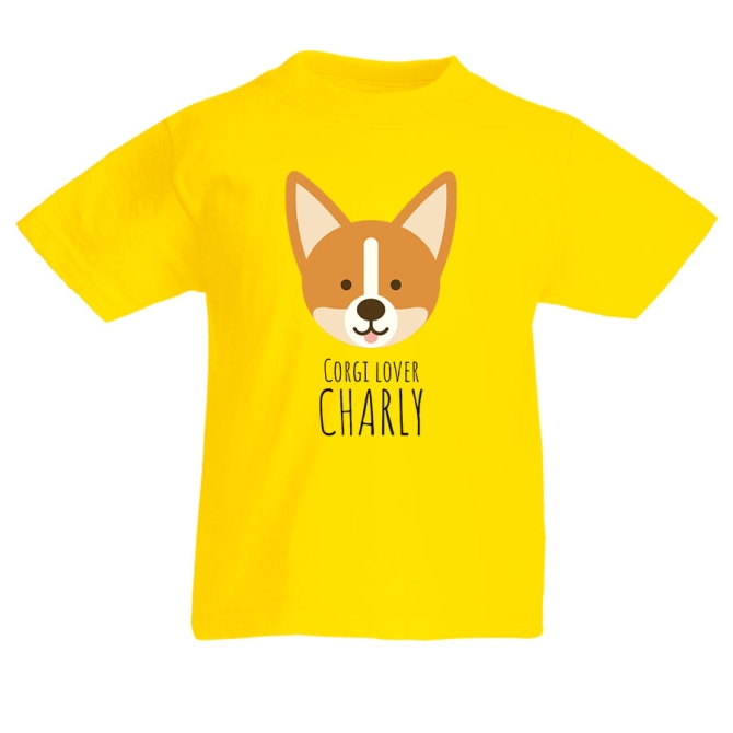 Camiseta para personalizar - Corgi Lover 