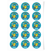 Discos de cupcakes para personalizar - Pokmon