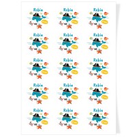 Discos para cupcakes para personalizar - Ballena Pirata