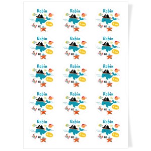 Discos para cupcakes para personalizar - Ballena Pirata