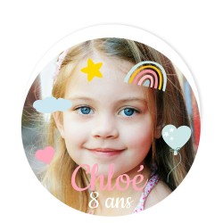 Discos de cupcakes para personalizar - Foto. n2