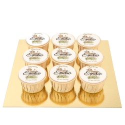 Discos para cupcakes para personalizar - Pretty wood. n3