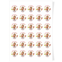 Discos para cupcakes para personalizar - Head in the stars. n1