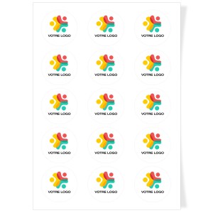 Discos para cupcakes para personalizar - Logo