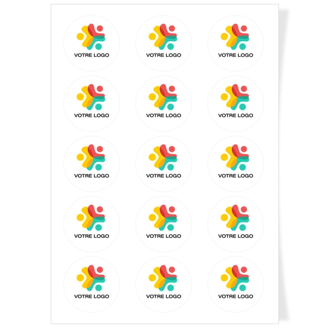 Discos para cupcakes para personalizar - Logo 
