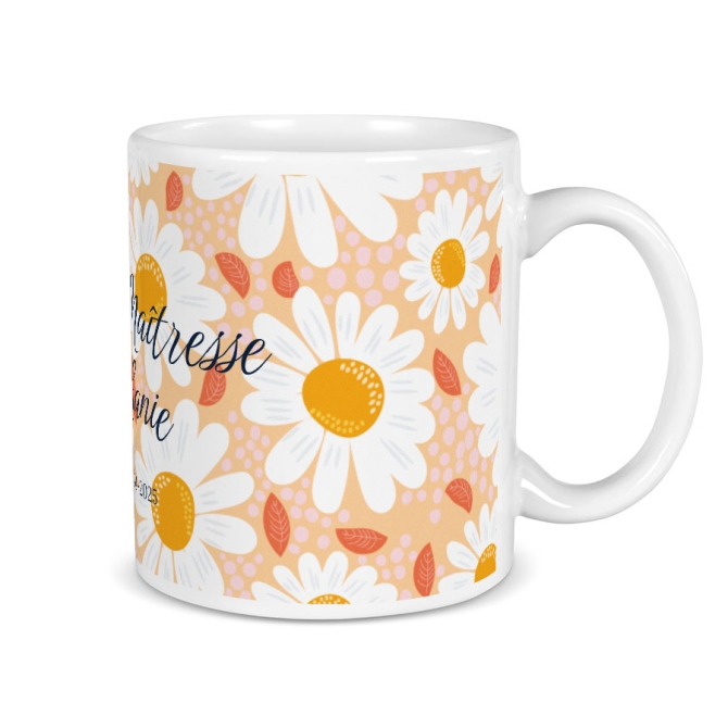 Taza para personalizar - Gracias Seora Marguerite 