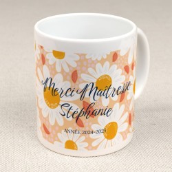 Taza para personalizar - Gracias Seora Marguerite. n2