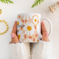 Taza para personalizar - Gracias Seora Marguerite. n4
