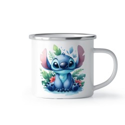 Taza de esmalte personalizada - Stitch. n1
