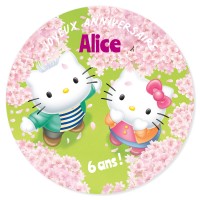 Fotocroc personalizable - Hello Kitty Primavera