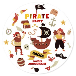Fotocroc personalizable - Pirata