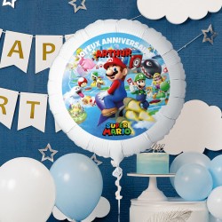 Globo personalizable - Super Mario. n3