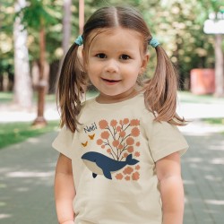 Camiseta personalizable - Ballena beb. n1