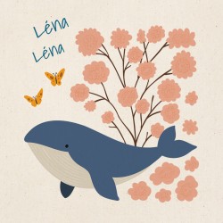 Bolsa de mano personalizada - Ballena beb. n3