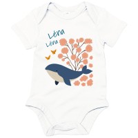 Body de beb personalizado - Beb Ballena