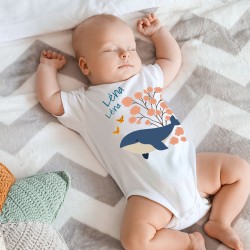 Body de beb personalizado - Beb Ballena. n1