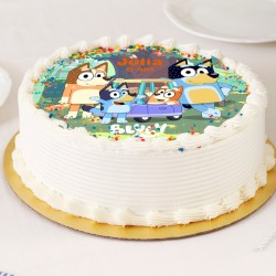 Fotocroc personalizable - Familia Bluey. n1