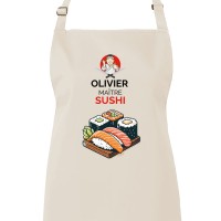 Delantal personalizable para adultos - Sushi Master