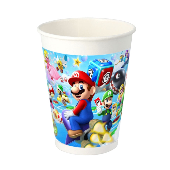 8 tazas personalizables - Super Mario 