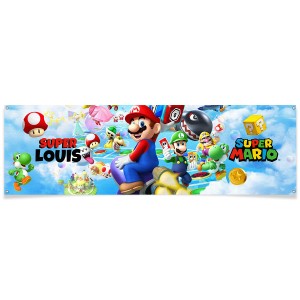 Banner personalizable - Super Mario