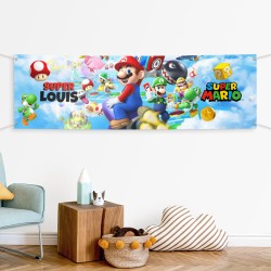 Banner personalizable - Super Mario. n�1